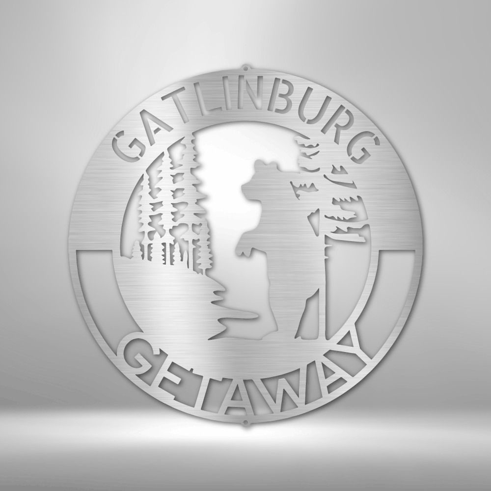 Lone Bear Personalized - Steel sign - Throttle Society